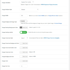 Responsive Popup WordPress plugin